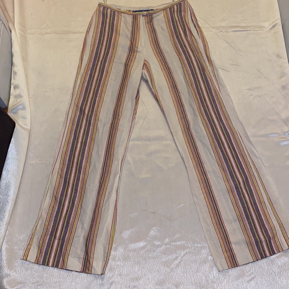 ⚜️exclusive • Marco pecci 100 % linen pant women #38 medium ⚜️